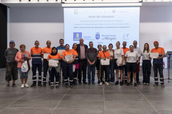 Integrantes del Plan de Empleo para unidades familiares sin recursos potencian su empleabilidad con un programa formativo pionero