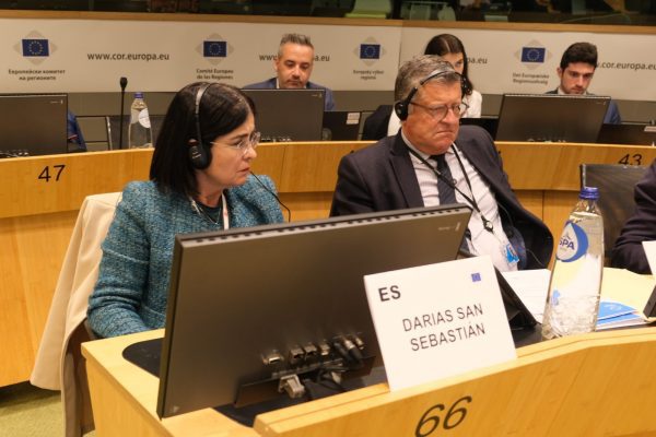 Darias asiste en Bruselas a la Comisión de Ciudadanía, Gobernanza y Asuntos Exteriores de la Unión Europea